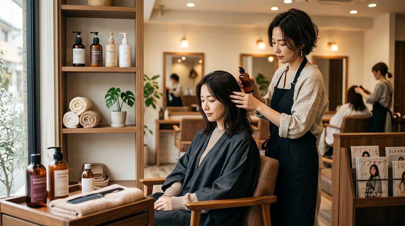 カラー後の色持ちを良くする5つのヘアケア習慣 のメインビジュアル