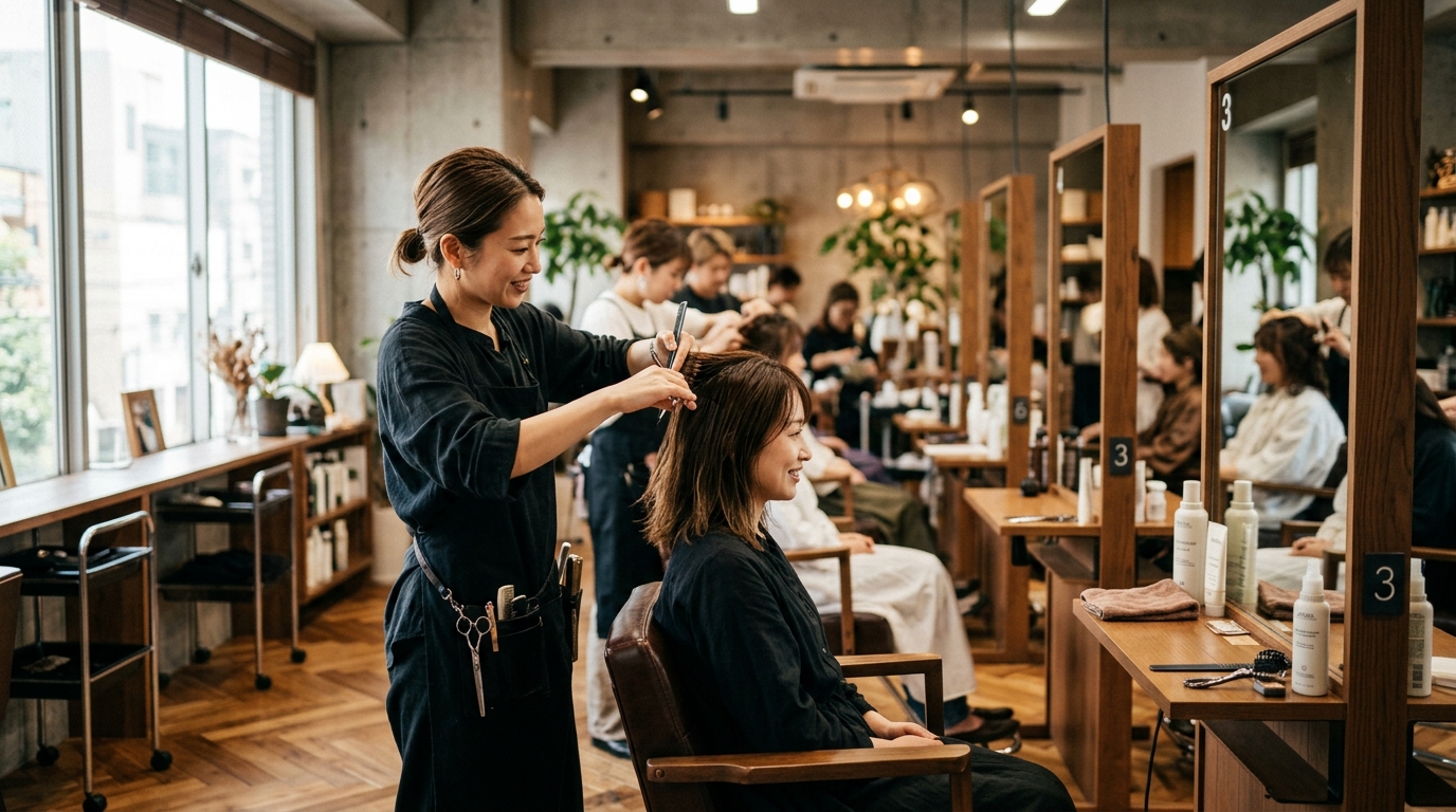 業務委託美容師の社会保険と正社員との違い|どっちが自分に合う? のメインビジュアル