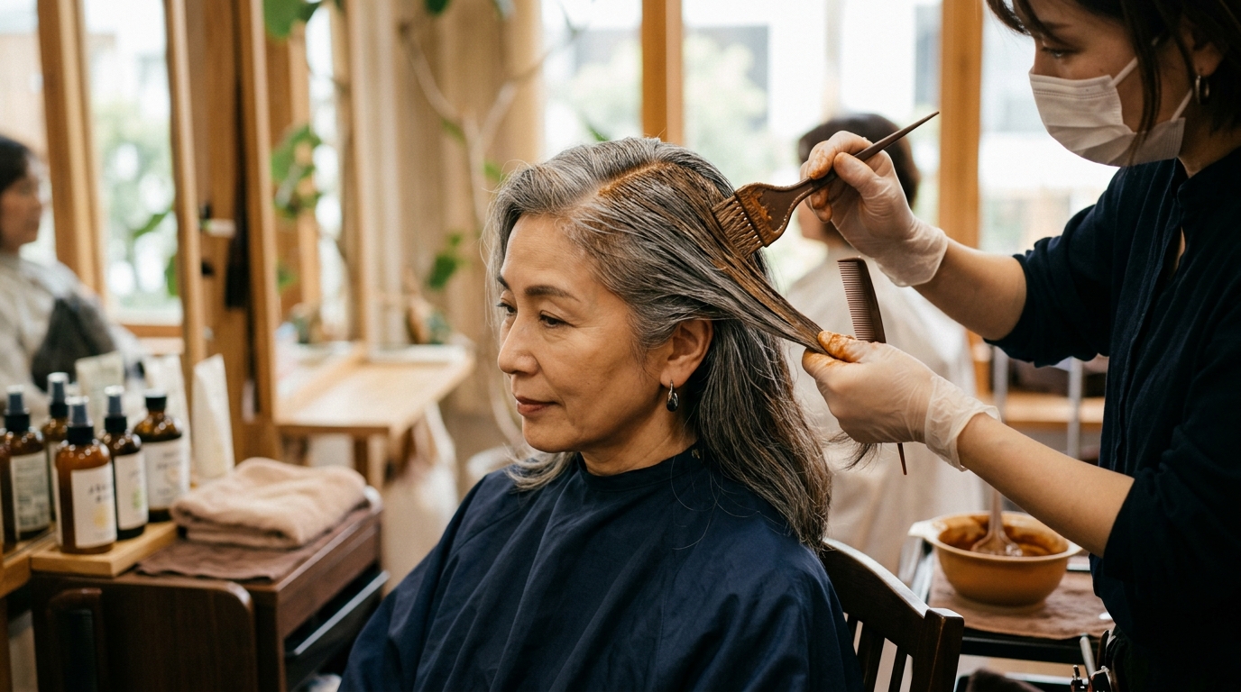 白髪染めで頭皮がかゆくなる3つの原因