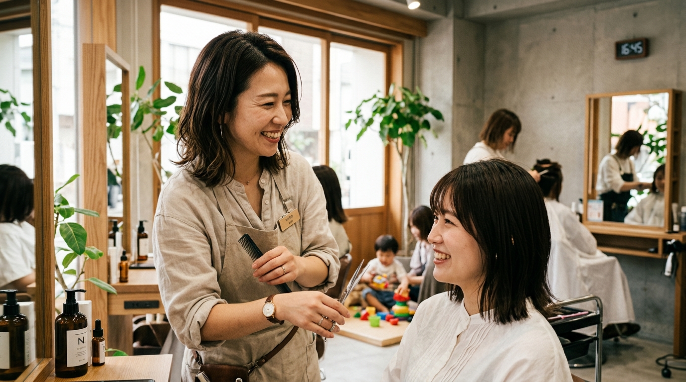 保育園の送迎がある美容師ママの最大の悩みは「シフト」
