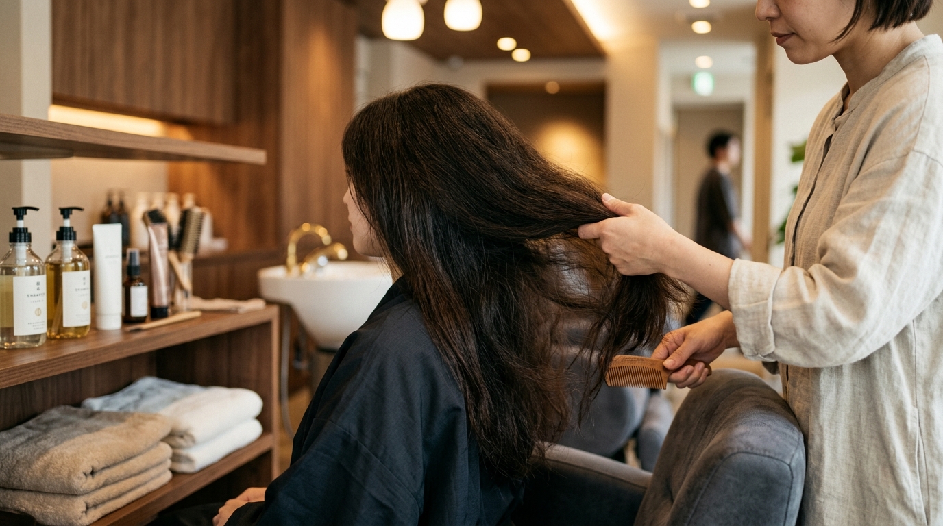 硬い髪・多毛の特徴とお悩みポイント